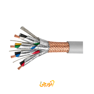 کابل ابزار دقیق با روکش PVC و اسکرین زوجی سایز 30 در 2 در 0.75 افشارنژاد خراسان